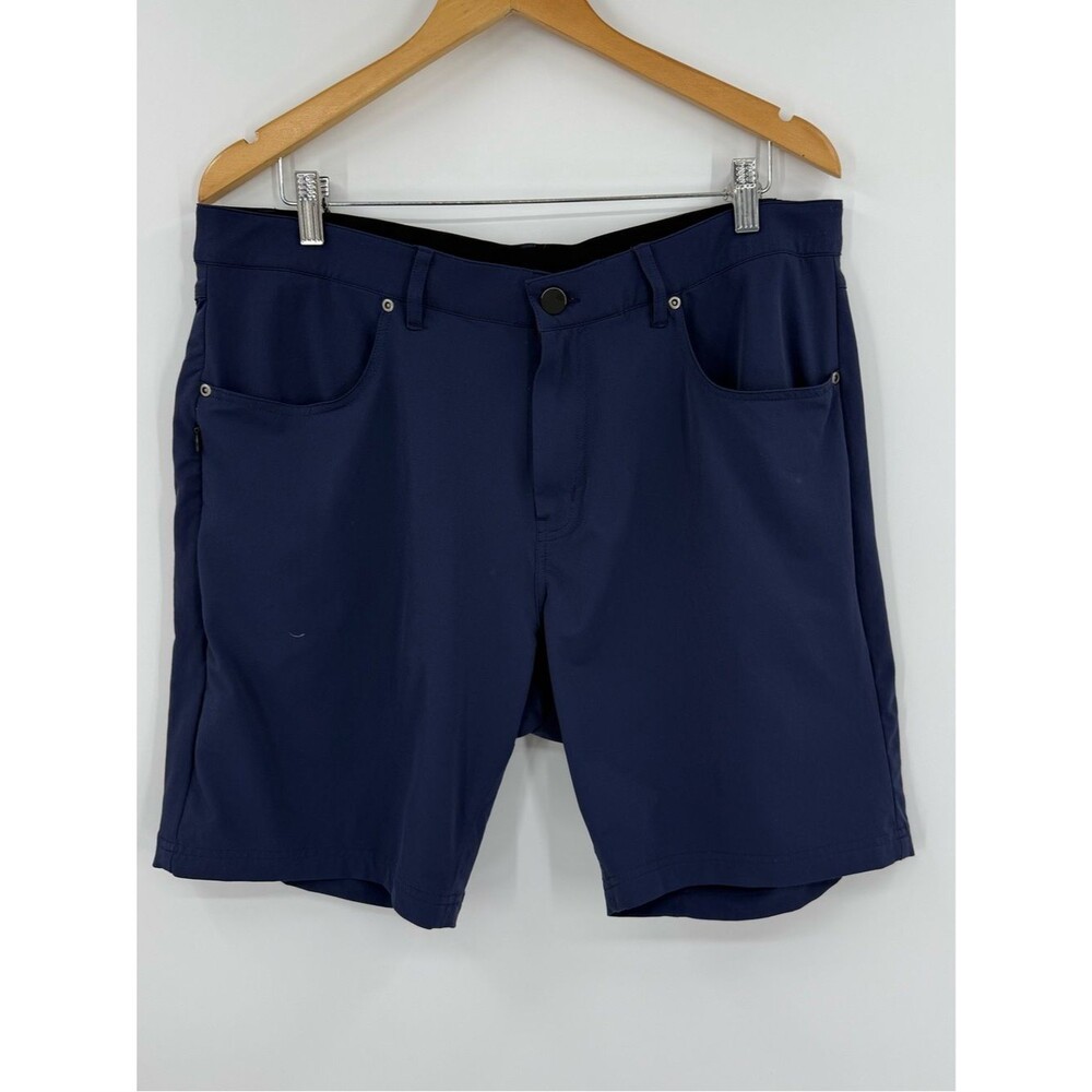 01.Algo Men's Performance Shorts | Navy | 35x9